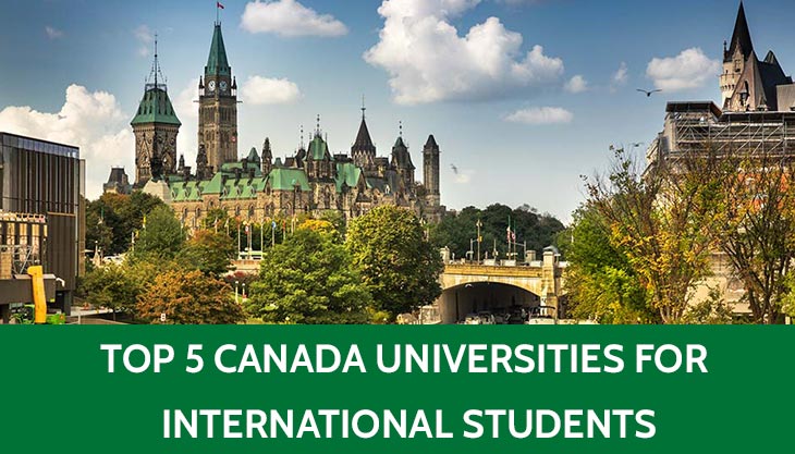 Top 5 Universities in Canada